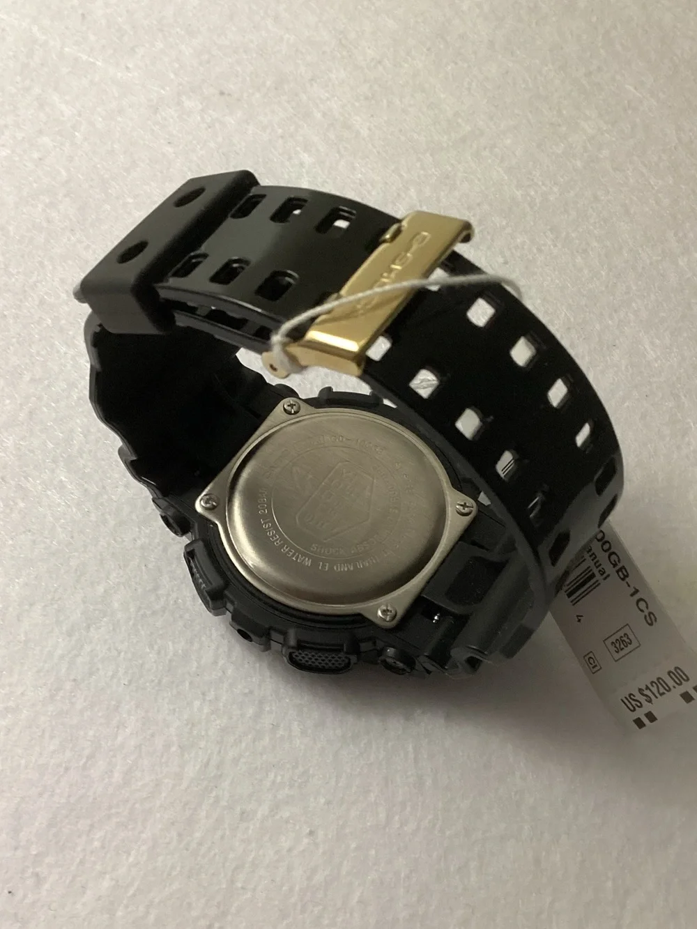 Casio G-Shock Japanese Quartz Black Resin Watch 51.2mm